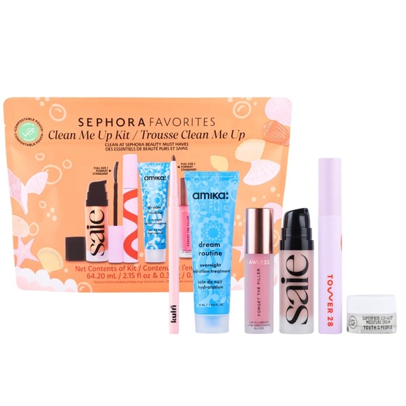 Sephora Favorites Clean Me Up Beauty Kit - NEW - Picture 2 of 4